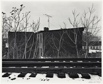 GEORGE A. TICE (1938- ) Factory Windows, J. Rosen & Sons * House on Franklin St. * Car for Sale, Cliff St.